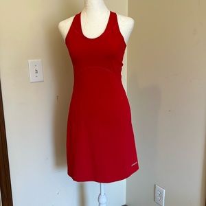 Patagonia women’s racer back tank dress sz XS in red